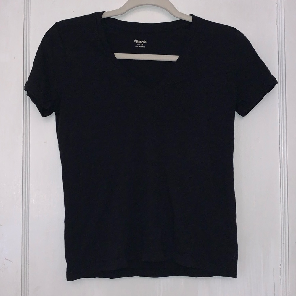 Madewell Basic Black T- Shirt